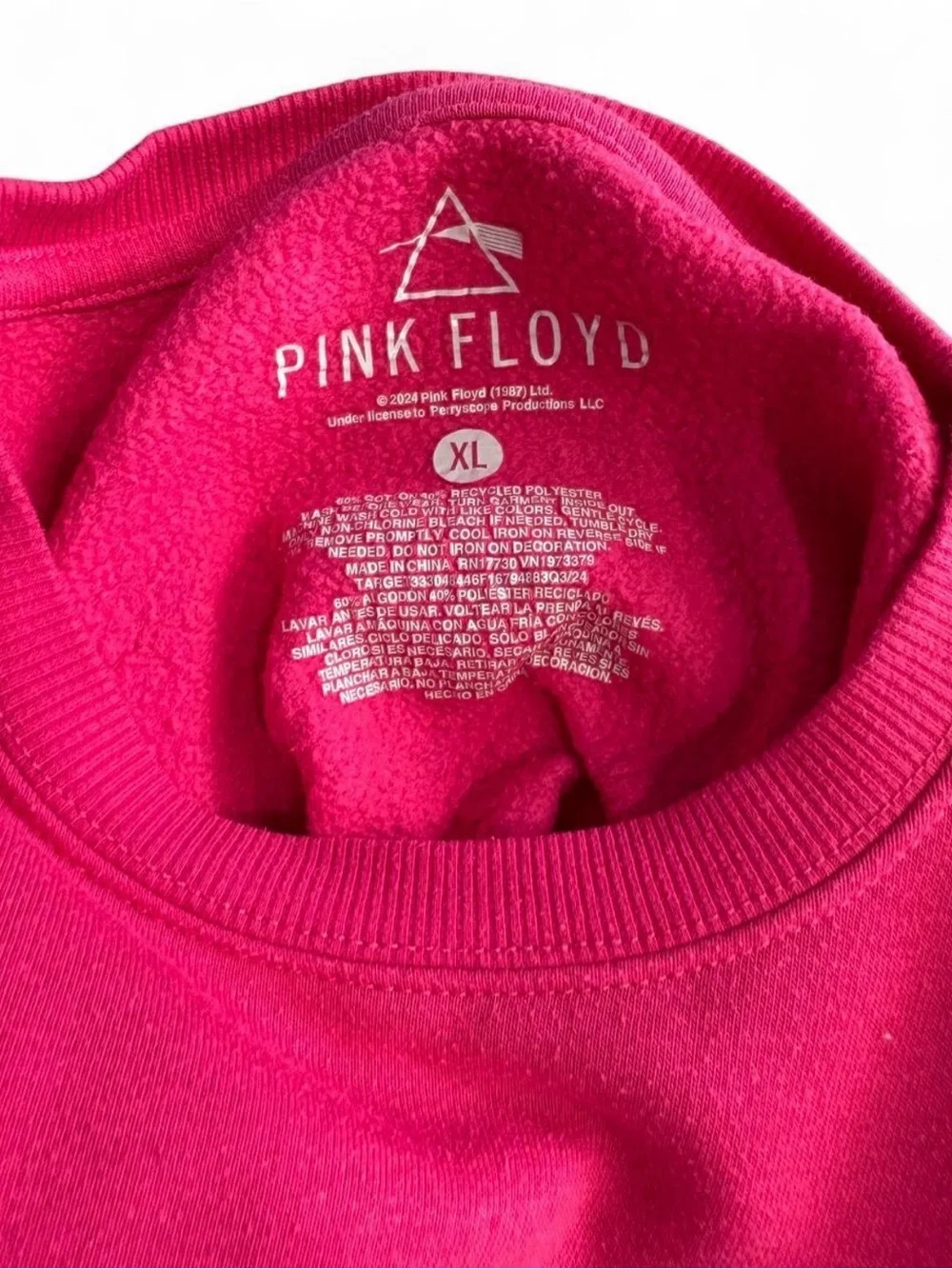art class Pink Graphic Sweatshirt & Jogger Set